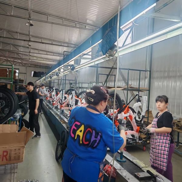 QINGDAO BESTRIDING SPORTS CO.,LTD 製造者の生産ライン