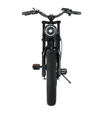 直接 48V 500W ブラシレス電動モーター 前フォーク懸垂付き マウンテンバイク