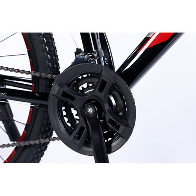 双壁輪と大きなタイヤの 24 スピード脂肪マウンテンバイクを体験してください