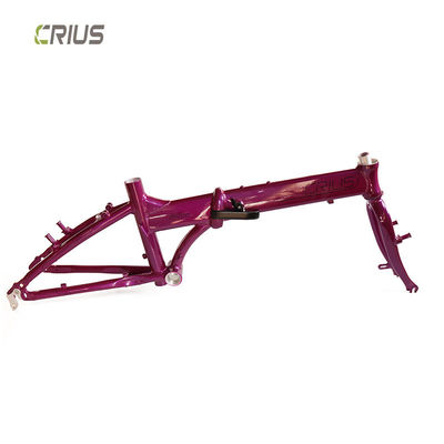 20インチ Crius 折りたたむ自転車 Vブレーキと9スピード 屋外トレーニングのための完璧なコンビニ
