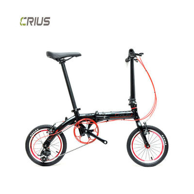 軽量 14 インチ アルミ合金 単速 折りたたむ自転車 屋外での冒険