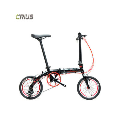 衝撃に耐えるフレーム Crius 14インチ スマート軽量合金折りたたみ自転車