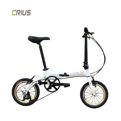衝撃に耐えるフレーム Crius 14インチ スマート軽量合金折りたたみ自転車