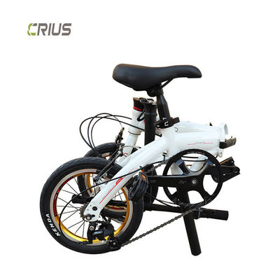 衝撃に耐えるフレーム Crius 14インチ スマート軽量合金折りたたみ自転車