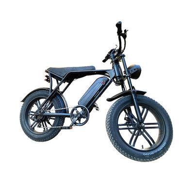 電動ファットタイヤ 雪浜電動自転車 双ディスクブレーキとリチウム電池