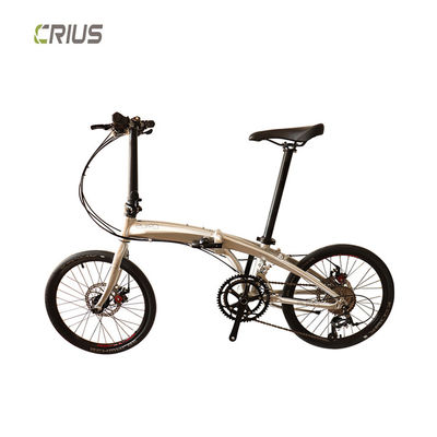 Crius 20" アルミ合金折りたたみ運動自転車 9速FSCチェーンとSMN 4000シファー