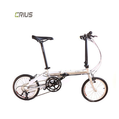 アウトドアフィットネス 16インチシャドウ折り畳み自転車