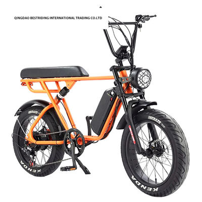 カスタム 48V 1000W 電動自転車 20 インチ 脂肪タイヤ エバイクと 52V リチウムバッテリー充電器