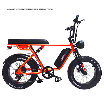 カスタム 48V 1000W 電動自転車 20 インチ 脂肪タイヤ エバイクと 52V リチウムバッテリー充電器