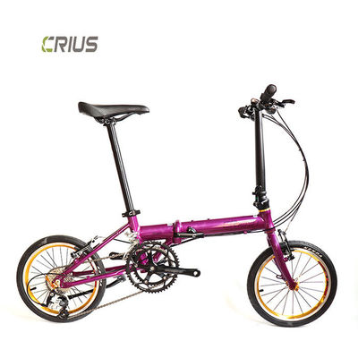 男性用 16インチ Crius Shadow スタンダード折りたたみロードバイク Xunjie 9s 11-28T カセット
