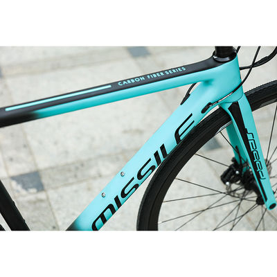 レースロードバイク ディスクブレーキと炭素繊維フォークOEM 21スピードMTBマウンテンバイク