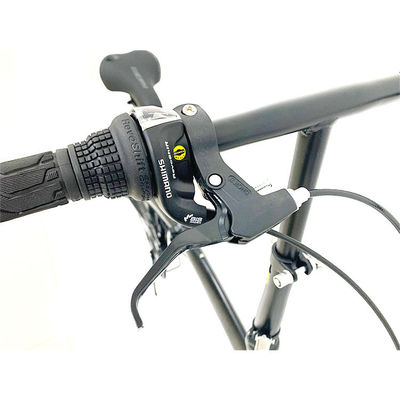 モダンアウトドアアクティビティ スチールフレームと7速ギア付き20インチ折りたたみ自転車