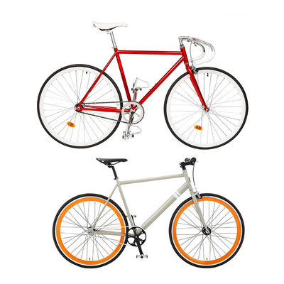 SKD 85% 組装 700c 輪 単速道路自転車 男性 固定ギア自転車