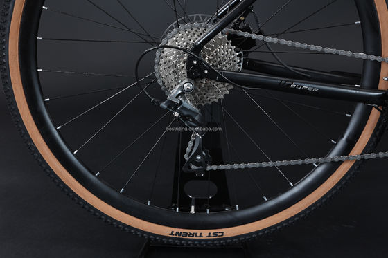 普通のペダルスルー軸 700*40C 液圧ディスクブレーキ 隠れたケーブルを持つ砂石自転車