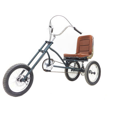 16インチ シングルスピード三輪車 ディスクブレーキ 160mm 高炭素鋼のハンドル