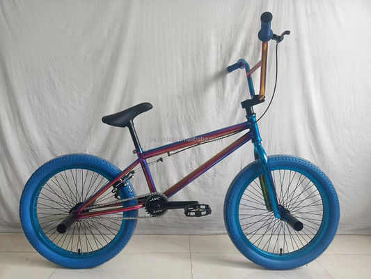 スチールフォーク 20 インチ BMX 子供のための自転車 フリースタイルショー自転車 パフォーマンス ストリート自転車