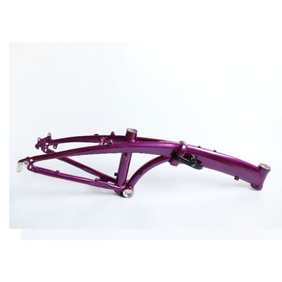 自転車フレーム OEM カスタマイズされた折りたたみ式エバイクフレーム 2900g グロスの表面加工モード