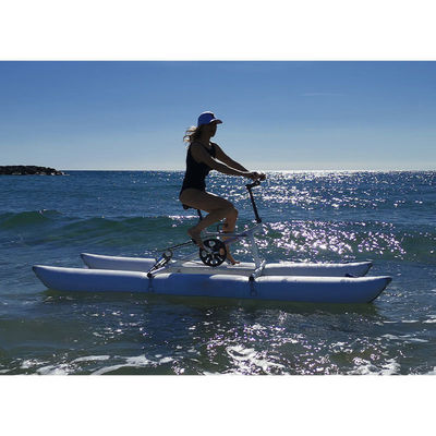 アウトドアスポーツ機器 水用三輪自転車 リゾートホテル用充気自転車