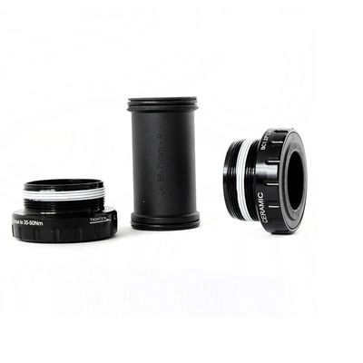 68-73mm AL7075 アルミニウムPEセラミックベアリング 24mmプレスフィットロード折りたたみ自転車底支架