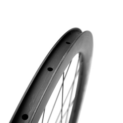 スーパーチーム チューブレス 25mm チュービュラー 自転車輪 道路自転車用 炭素繊維のホイールセット