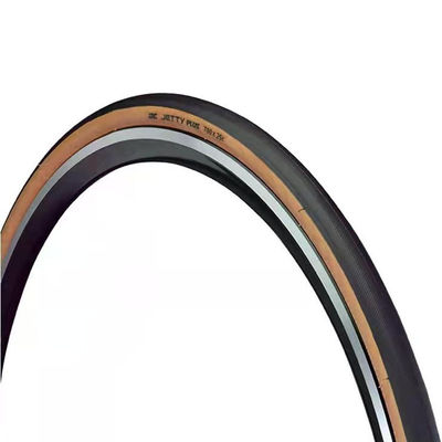 700x23/25/28C 折りたたみレトロ イエロー エッジ 700C 道路自転車タイヤ 黒と黄色