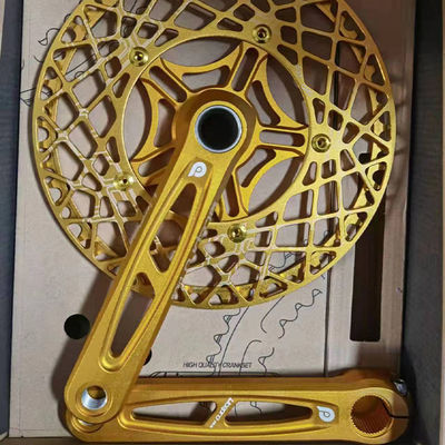 53T 56T 58T 道路自転車 アルミニウム合金 CNC リテプロプラス バイク クランケット 130mm BCD