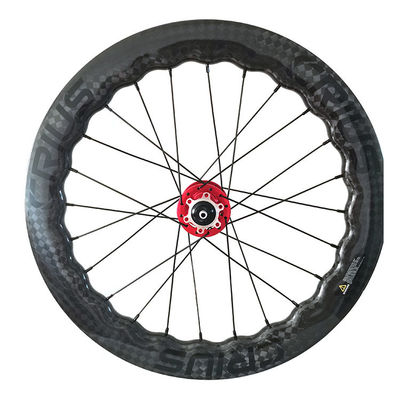 24-30h 20 インチ 451 カーボンホイールセット 折りたたみ可能な自転車 ホイールセット クリンチャー ディスクブレーキ カーボン折りたたみ自転車ホイール