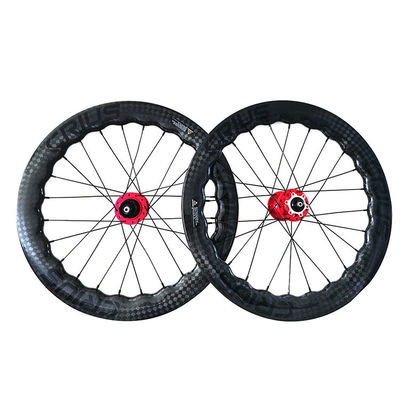 24-30h 20 インチ 451 カーボンホイールセット 折りたたみ可能な自転車 ホイールセット クリンチャー ディスクブレーキ カーボン折りたたみ自転車ホイール