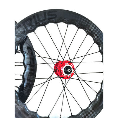 24-30h 20 インチ 451 カーボンホイールセット 折りたたみ可能な自転車 ホイールセット クリンチャー ディスクブレーキ カーボン折りたたみ自転車ホイール