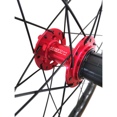 24-30h 20 インチ 451 カーボンホイールセット 折りたたみ可能な自転車 ホイールセット クリンチャー ディスクブレーキ カーボン折りたたみ自転車ホイール