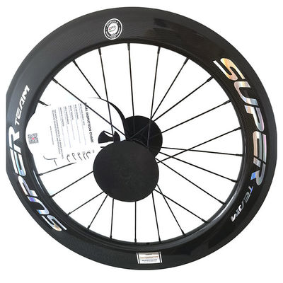 ブラック451 3Kリムブレーキセラミックベアリングハブ 刃 スピーク スーパーチーム カーボンホイールセット