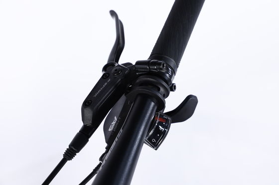 壊れていない自転車 サスフォークとロック可能なフォークとディスクブレーキハブのためのカセットのマウンテンバイク