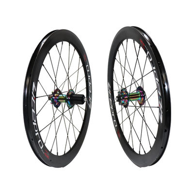 451 ディスクブレーキ アルミニウム合金 自転車ホイール 自転車ホイールセット クリンチャー 24-30h スポークホール