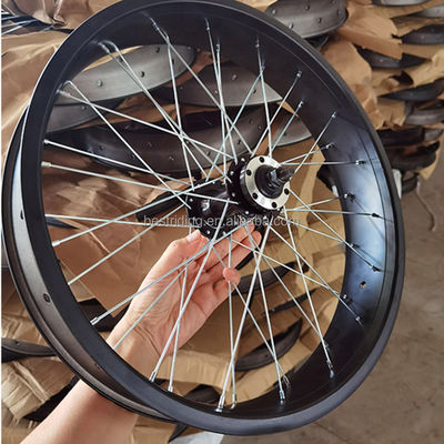 20*4.0 電動自転車用ダブルウォールアルミホイールセット