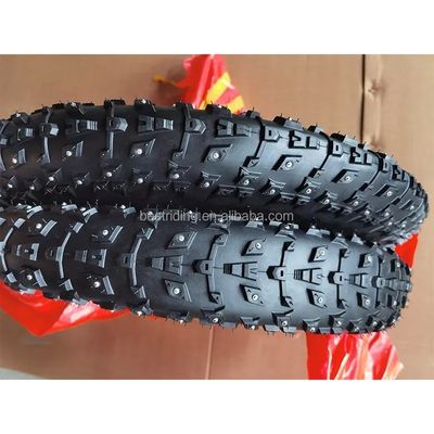 20"X4.0" スタッドデブバイク タイヤ スノーバイク 電気自転車 冬の乗車