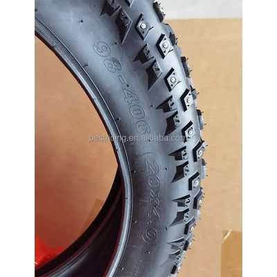 20"X4.0" スタッドデブバイク タイヤ スノーバイク 電気自転車 冬の乗車
