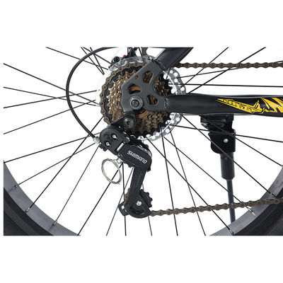 男性用鉄筋太い自転車 26"x4.0" シマノ 7s パーソナライズされたロゴ付き 強いキャリア