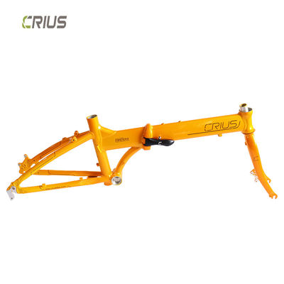 20インチ アルミ合金 折りたたみ自転車フレーム 表面加工モード