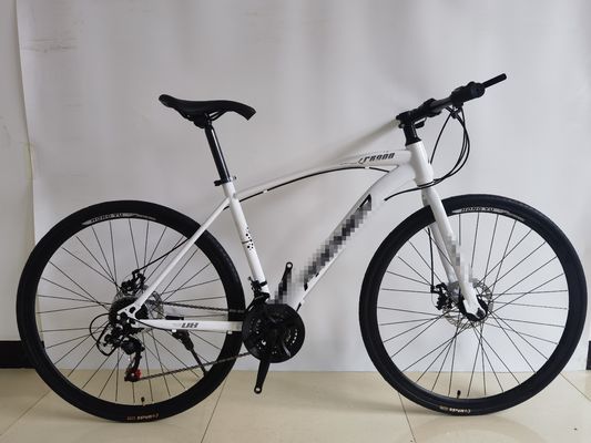 700C ハイテン スチール 通勤自転車 格安 700C ロードバイク 700C フラットバー ロードバイク 21スピード 男性/女性 ロードバイク