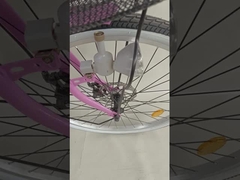 24インチ シティ自転車 シティバイク シングルスピード ディスクブレーキ ダイナモライト